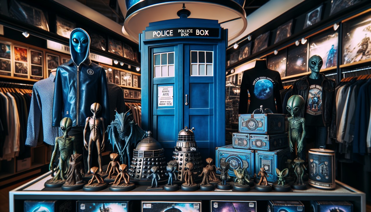 Doctor Who's Iconic Merch Hits Shelves