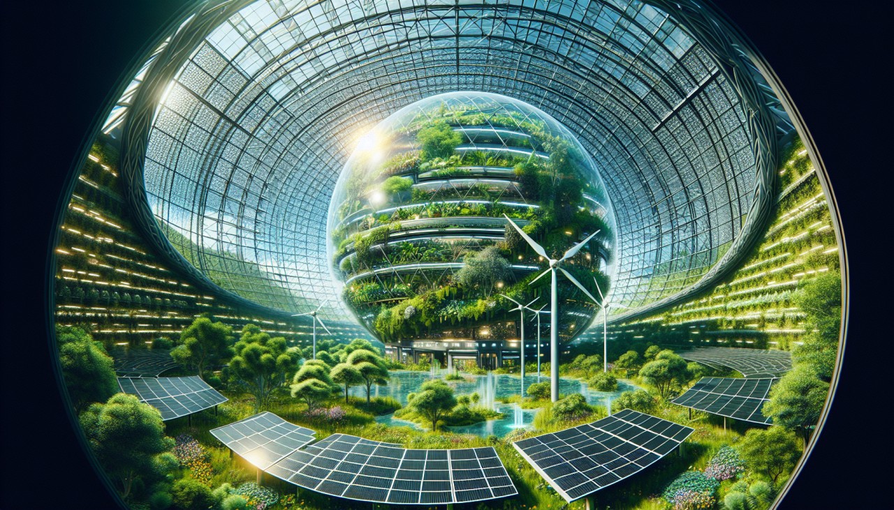 Sustainable Biodomes: Nature's Future Homes