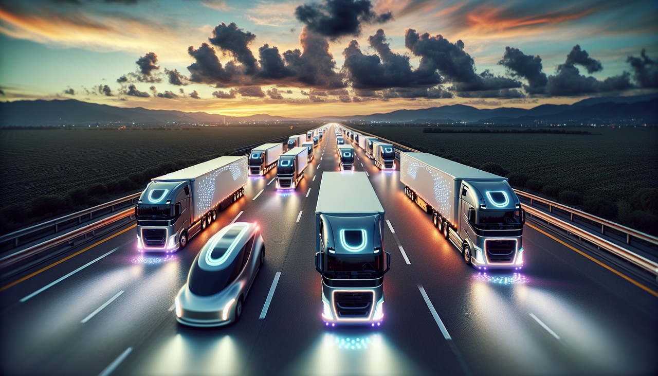 The Road Ahead: Self-Driving Trucks Transforming Logistics